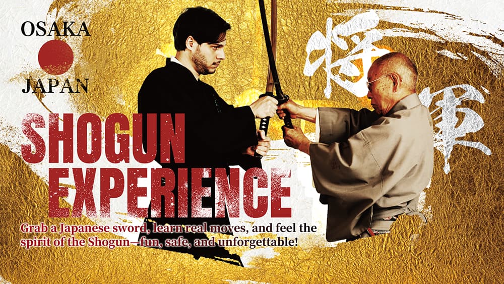 SHOGUN Experience – Samurai Sword Training & Bushido in Osaka